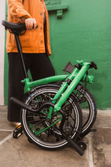 Faltrad Brompton C Line Mid Palm Green 12-Gang