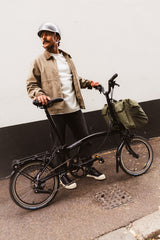 Faltrad Brompton C Line High Red Plum 12-Gang