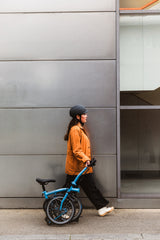 Faltrad Brompton C Line High Cloud Metallic 12-Gang