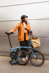 Faltrad Brompton C Line High Cloud Metallic 12-Gang