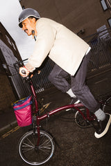 Faltrad Brompton C Line Low Red Plum 12-Gang
