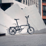 Faltrad Brompton C Line High Matt Black 12-Gang