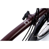 Faltrad Brompton C Line High Red Plum 12-Gang