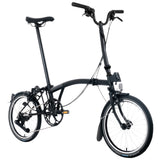 Faltrad Brompton C Line High Matt Black 12-Gang