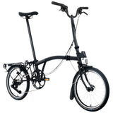 Faltrad Brompton C Line High Matt Black 12-Gang