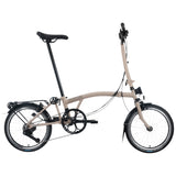 Faltrad Brompton C Line High Dune Sand 12-Gang