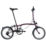 Faltrad Brompton C Line Mid Amethyst Lacquer 12-Gang