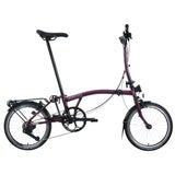Faltrad Brompton C Line Mid Amethyst Lacquer 12-Gang