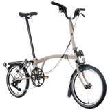 Faltrad Brompton C Line Mid Dune Sand 12-Gang