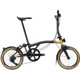 Faltrad Brompton T Line Ceratech Cobalt Black 4 Speed